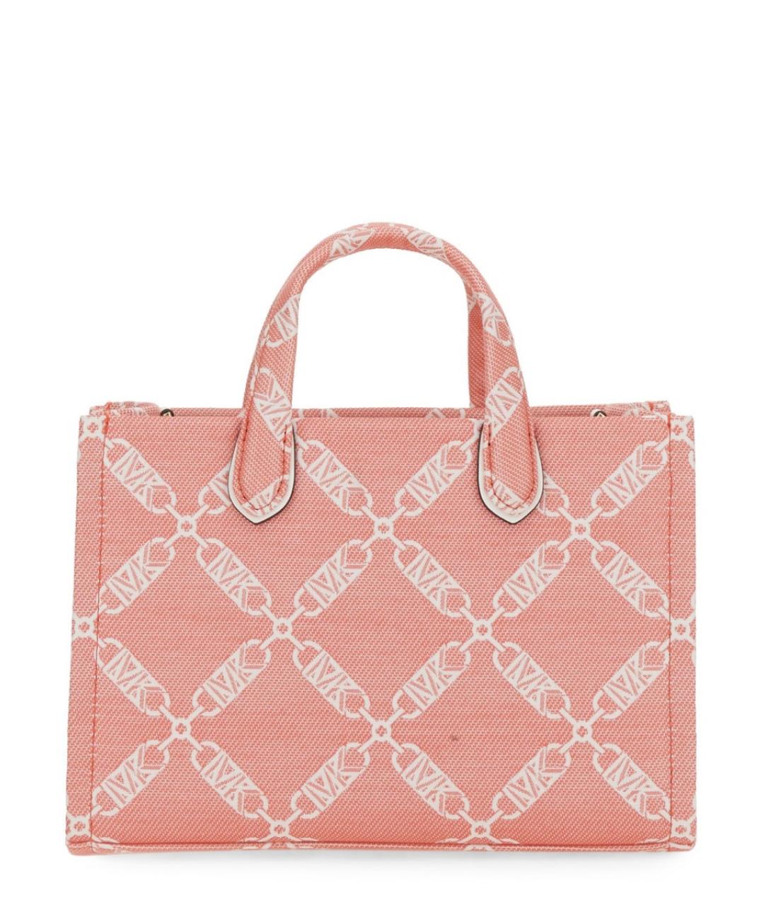 MICHAEL KORS Розовая хлопковая сумка тоут, фото 4