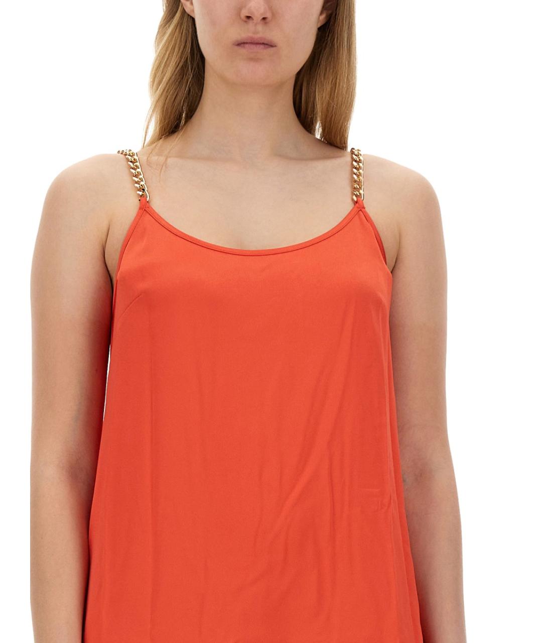 MICHAEL KORS Красное полиэстеровое повседневное платье, фото 4