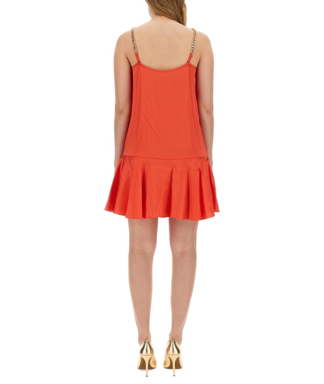 MICHAEL KORS Красное полиэстеровое повседневное платье, фото 3