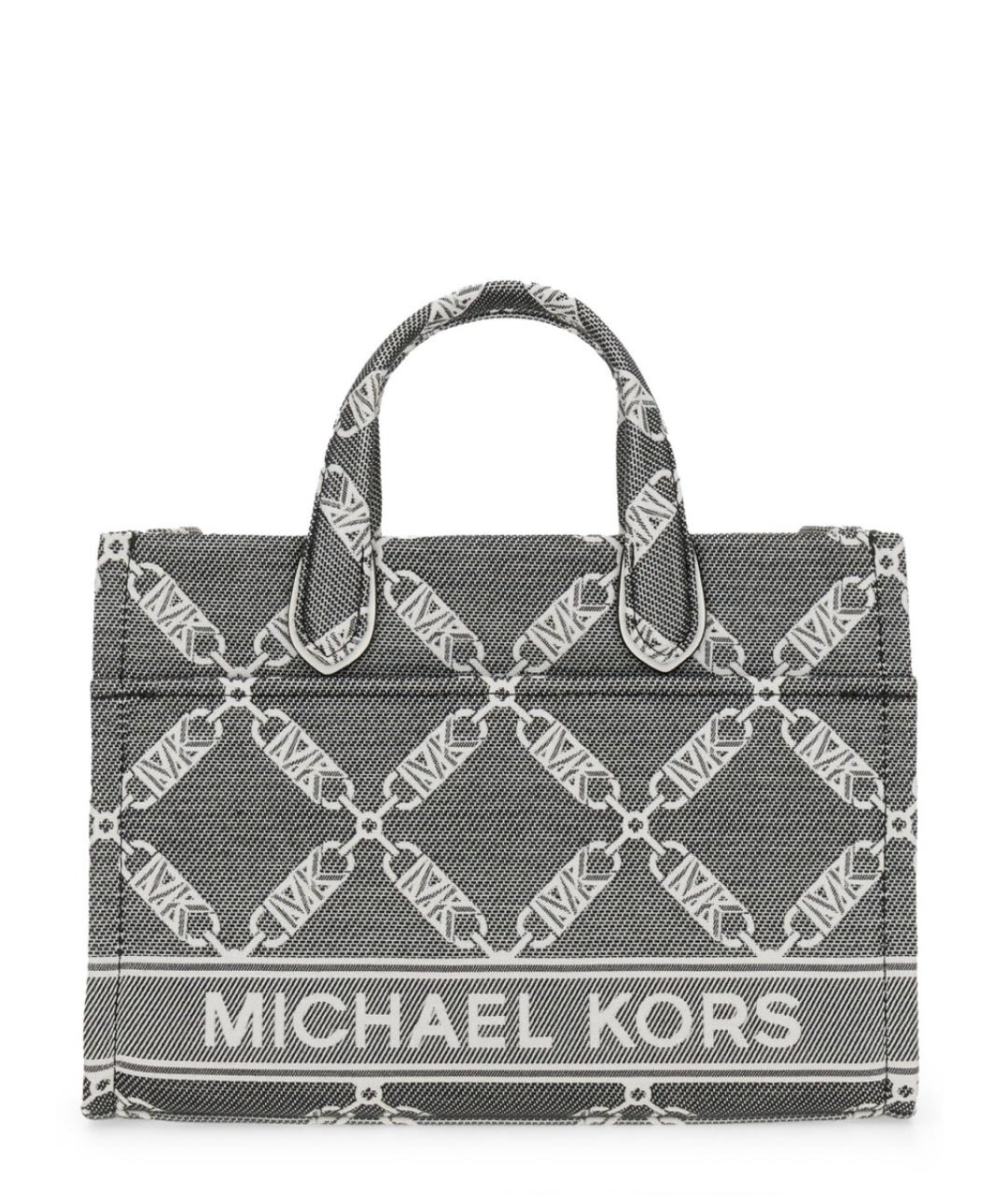 MICHAEL KORS Черная хлопковая сумка тоут, фото 1
