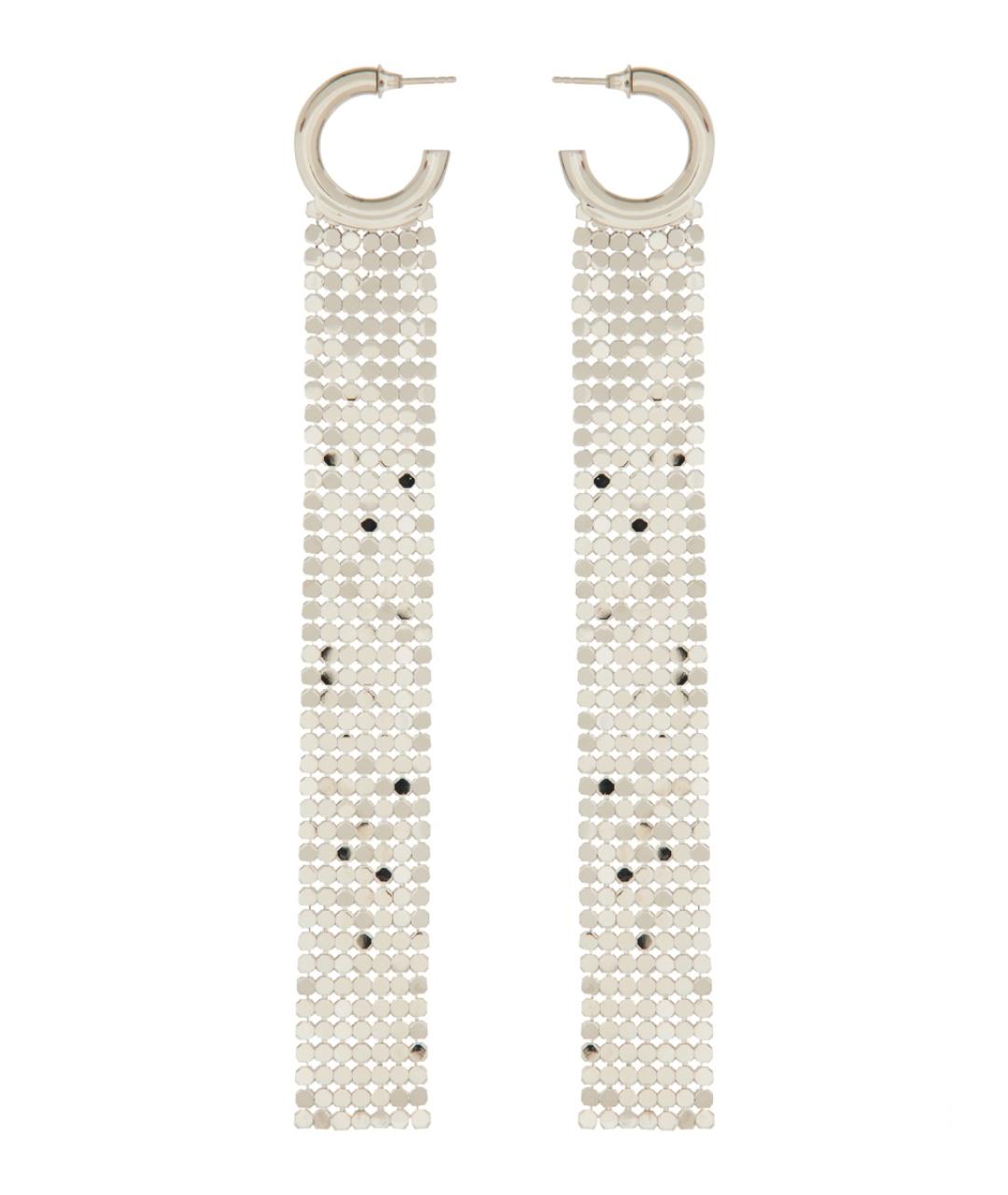 PACO RABANNE Серебряные латунные серьги, фото 1