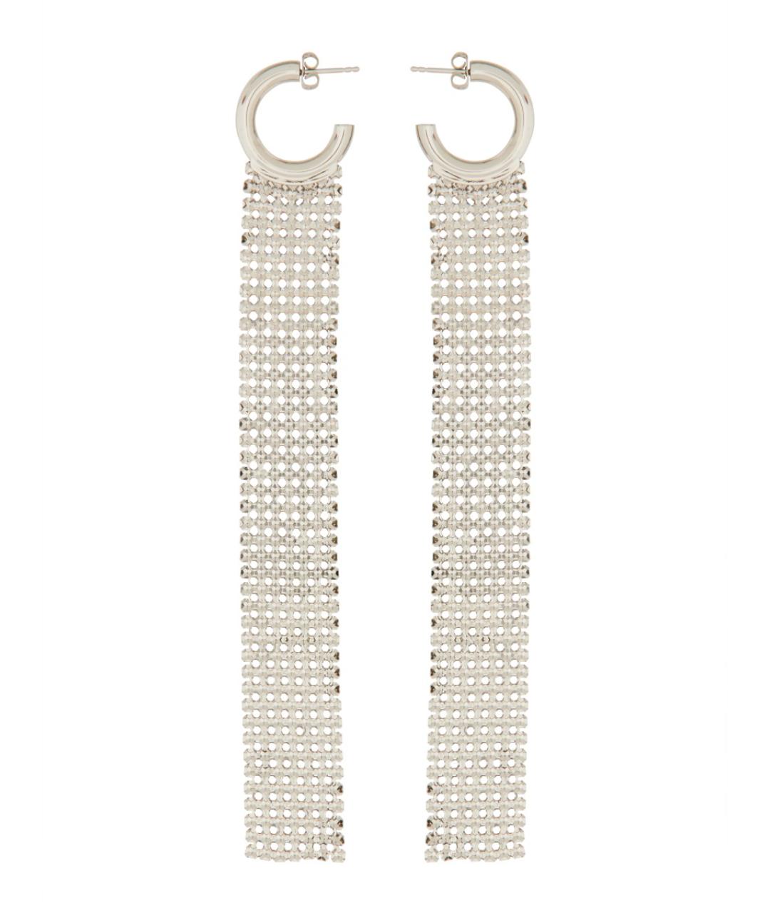 PACO RABANNE Серебряные латунные серьги, фото 2