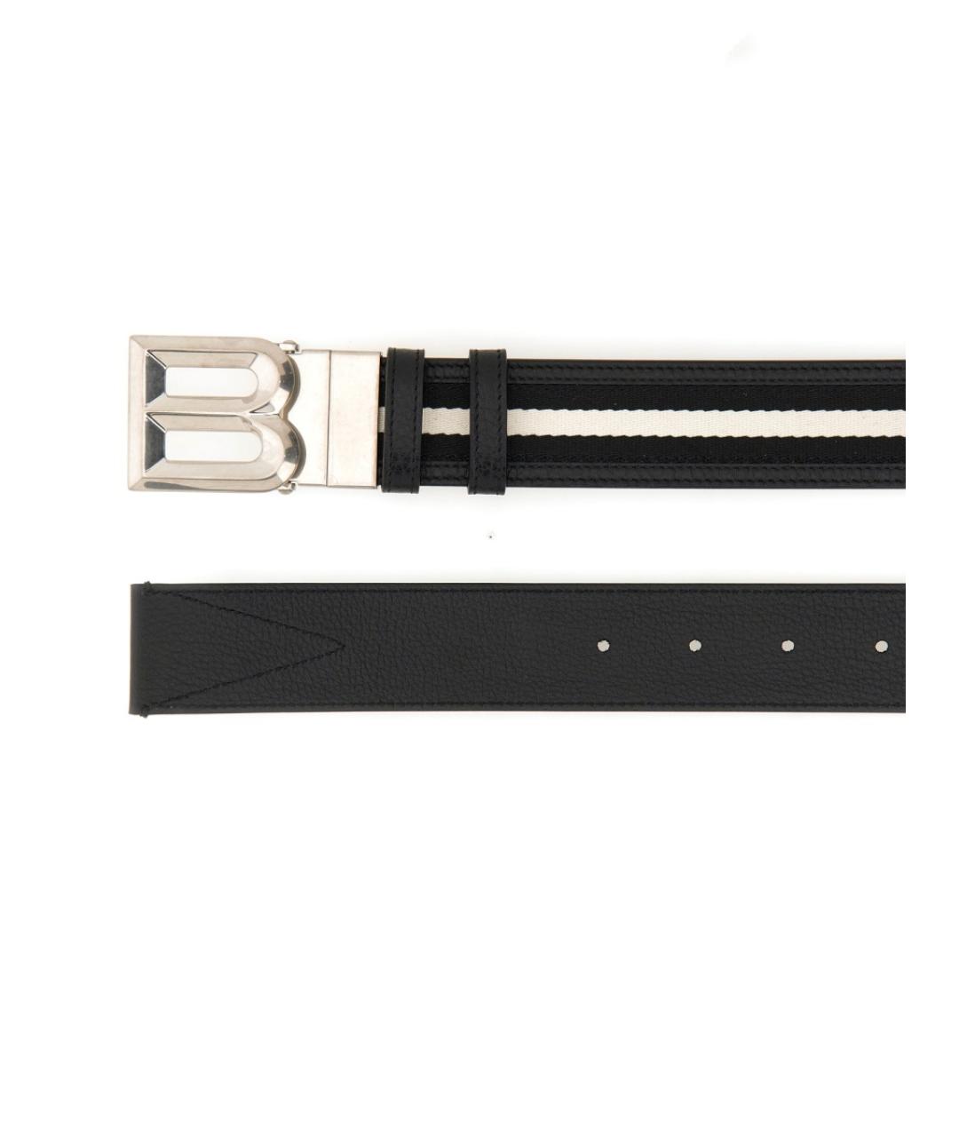 BALLY Черный ремень, фото 2
