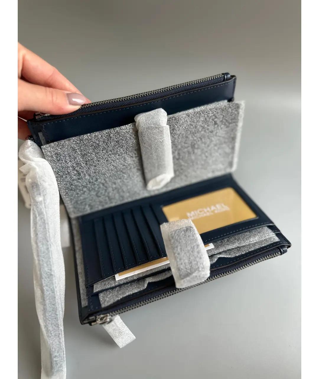 MICHAEL KORS Темно-синий кошелек, фото 4