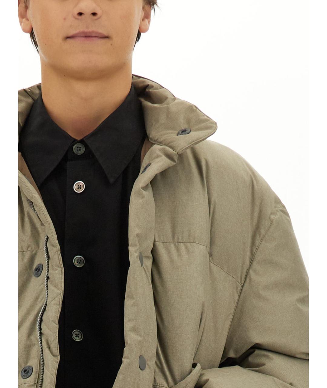 OUR LEGACY Бежевая полиэстеровая куртка, фото 4