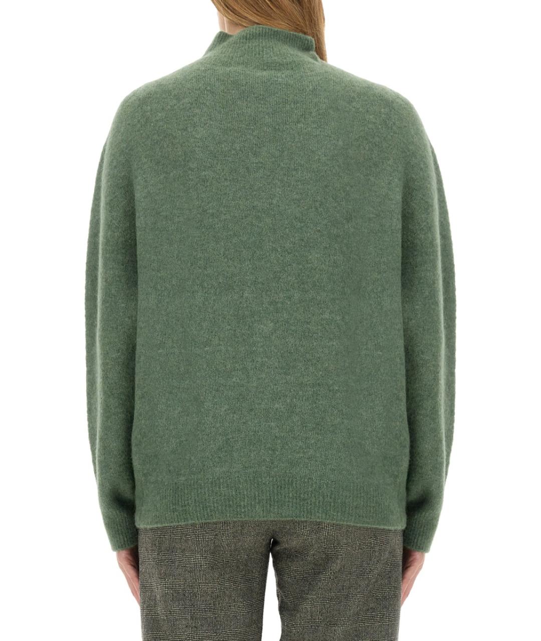 ALYSI Зеленый шерстяной джемпер / свитер, фото 3