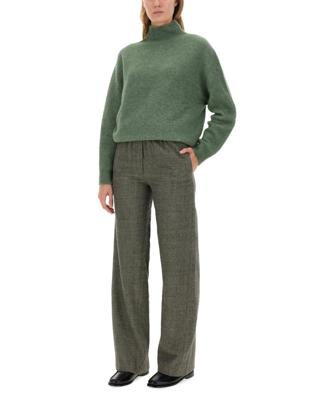 ALYSI Зеленый шерстяной джемпер / свитер, фото 2