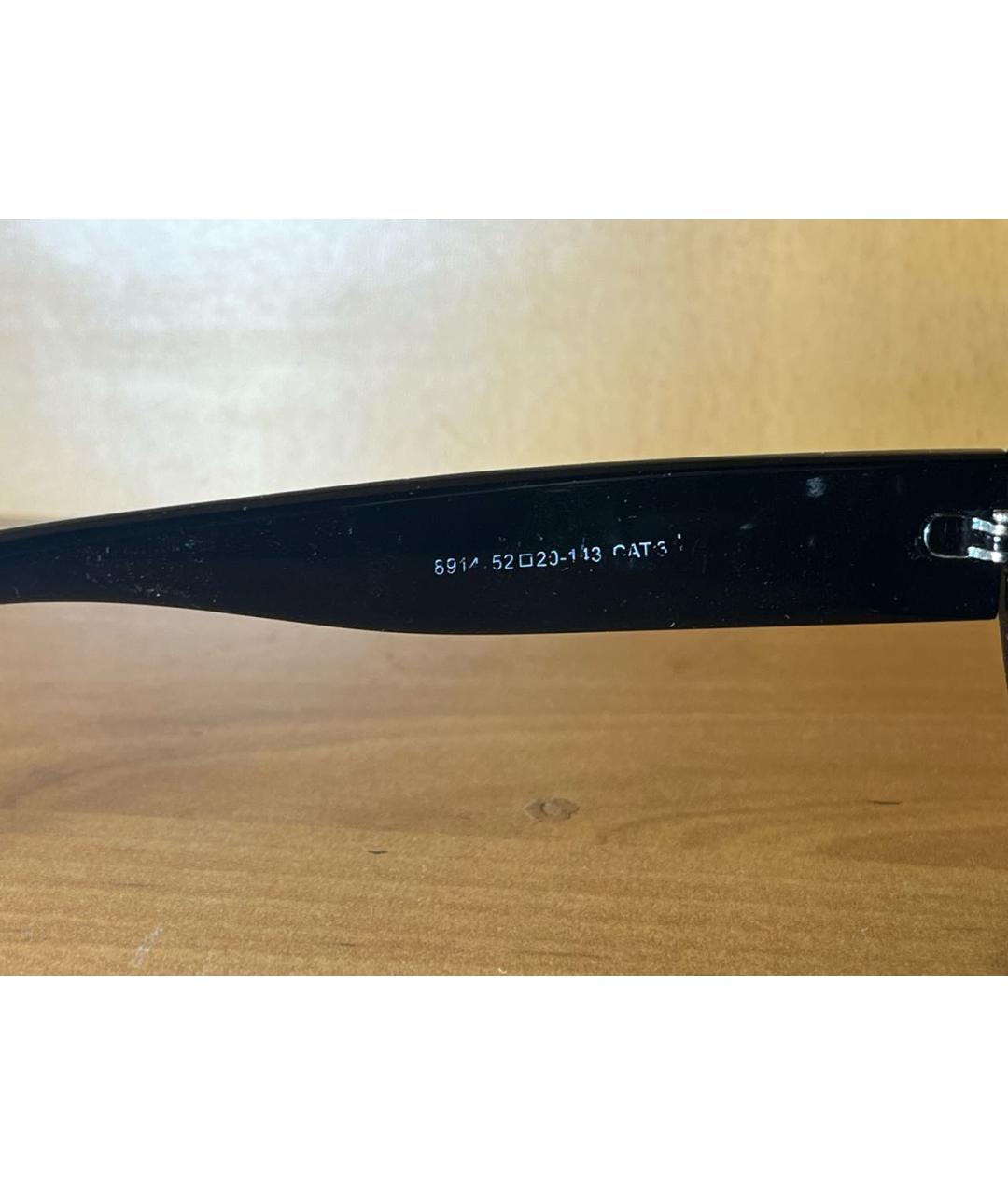 CELINE Черные пластиковые солнцезащитные очки, фото 4