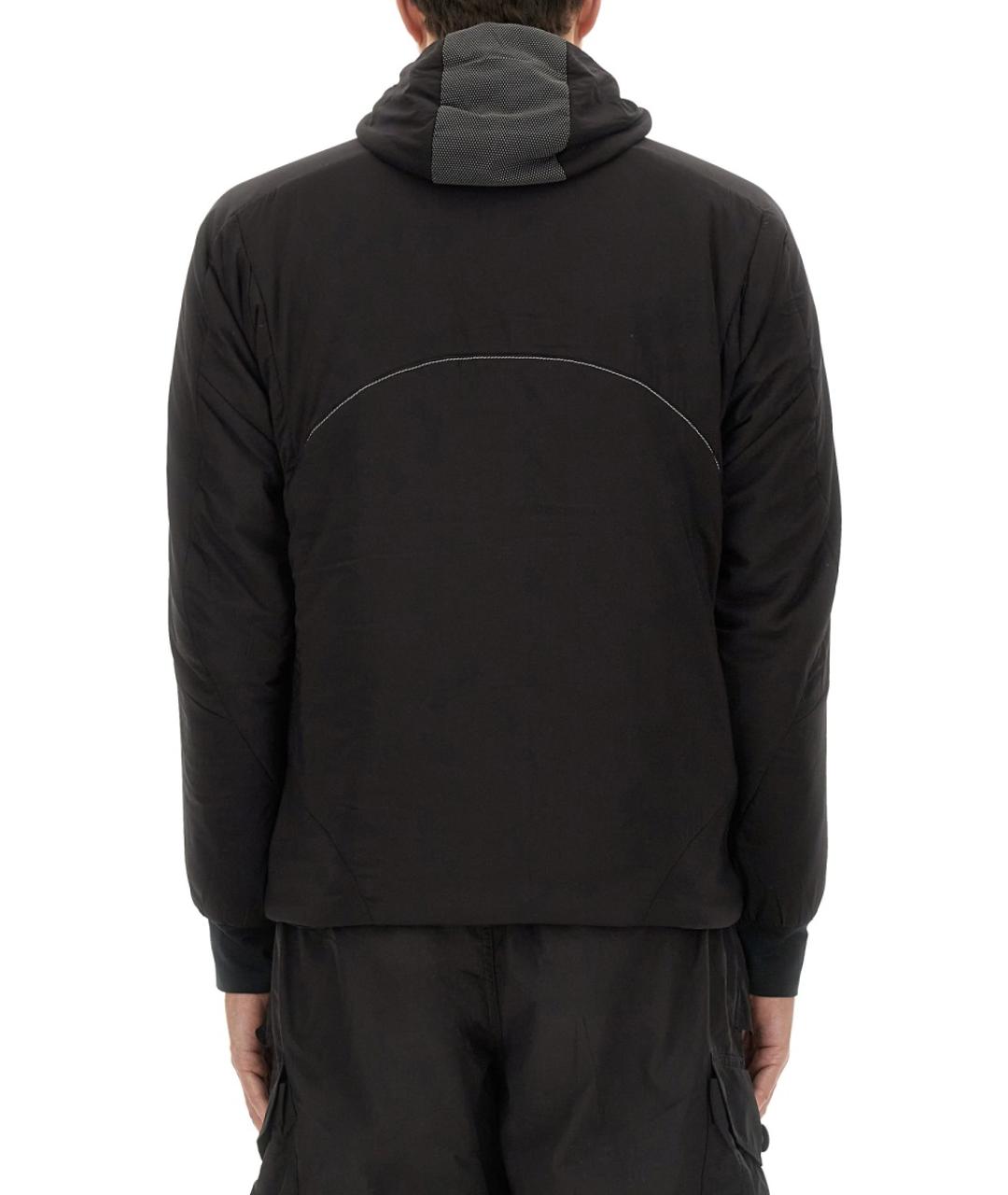 AND WANDER Черная полиамидовая куртка, фото 4