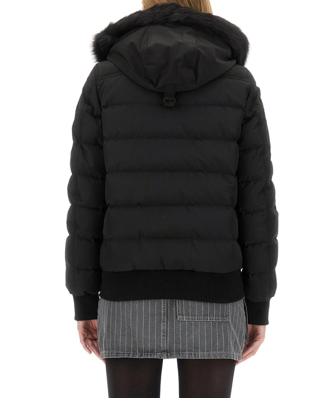 MOOSE KNUCKLES Черная полиэстеровая куртка, фото 3