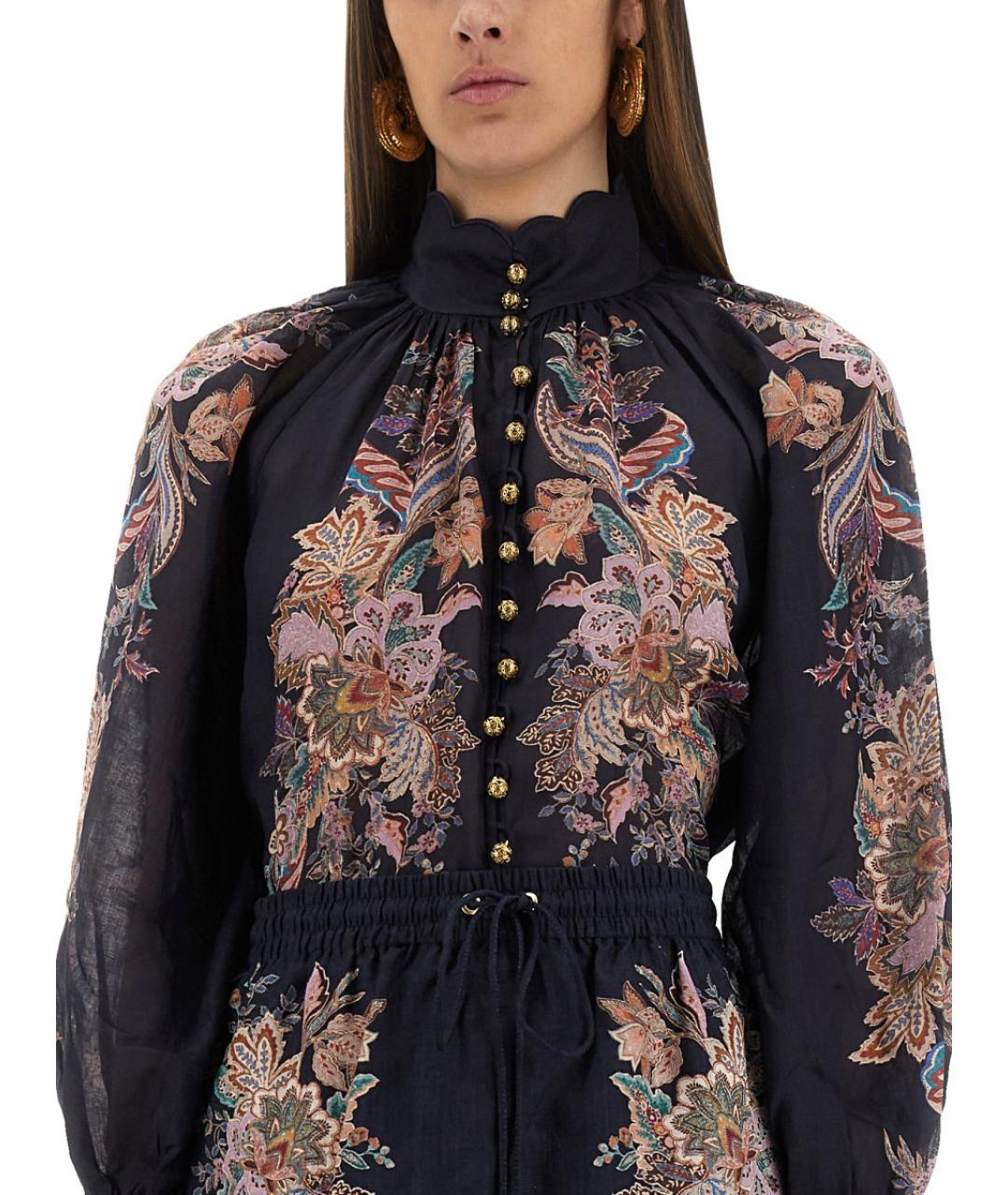 ZIMMERMANN Синяя рубашка, фото 4