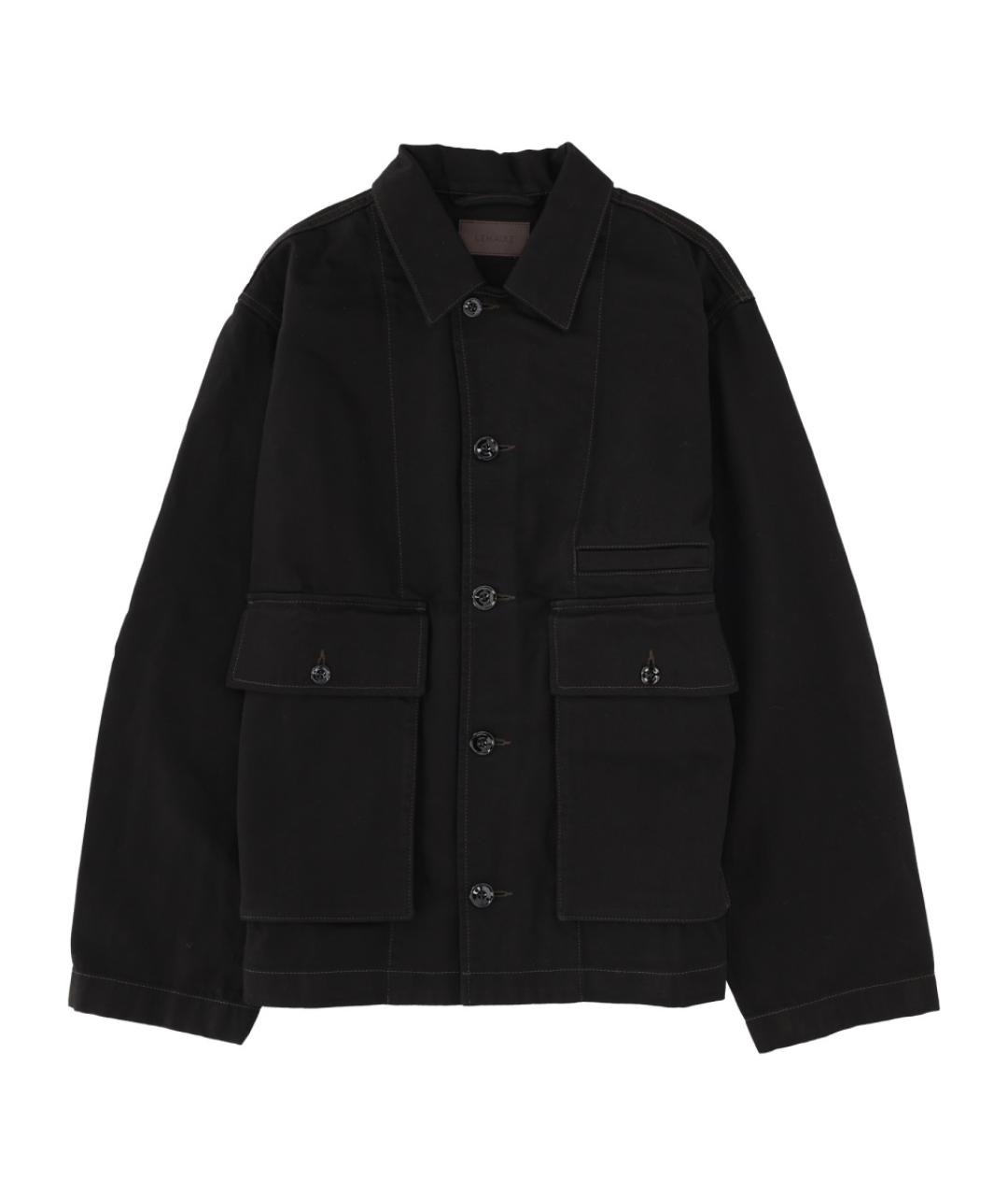 LEMAIRE Черная хлопковая куртка, фото 1