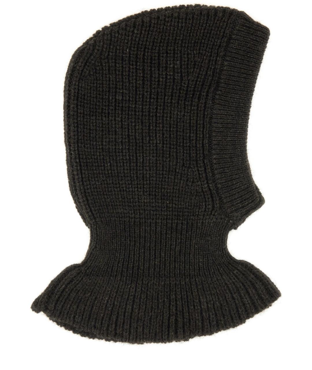 LEMAIRE Коричневая шерстяная шапка, фото 1