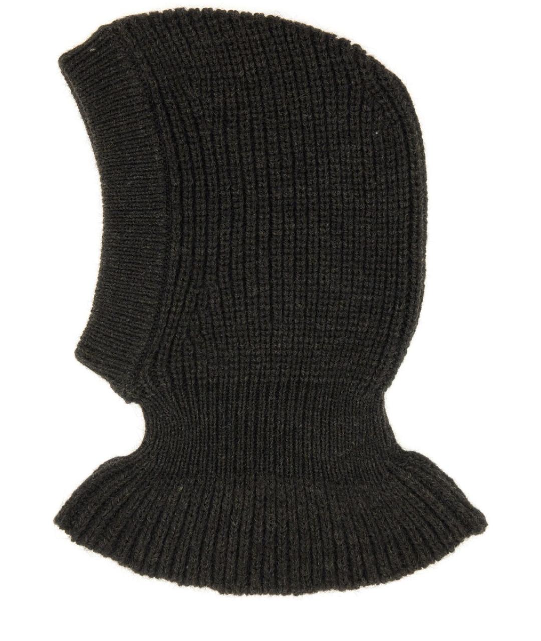 LEMAIRE Коричневая шерстяная шапка, фото 2