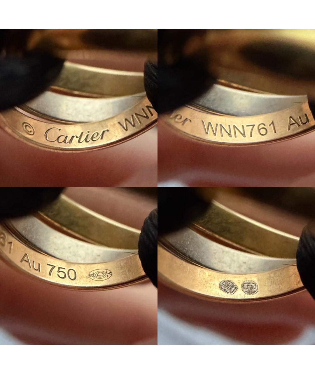 CARTIER Черный браслет из желтого золота, фото 5