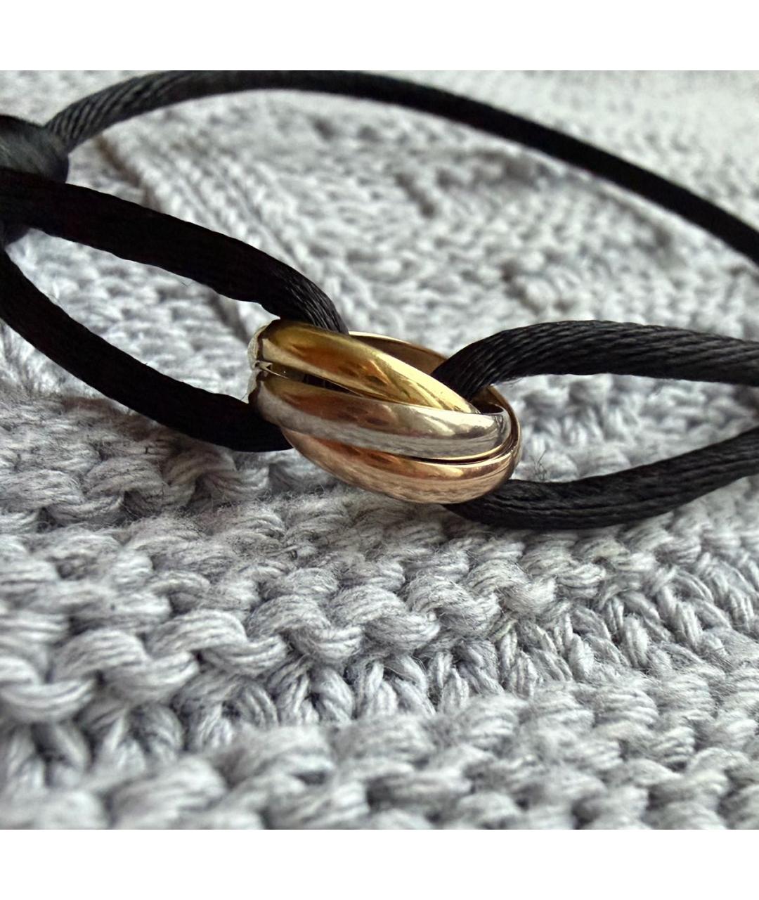 CARTIER Черный браслет из желтого золота, фото 6