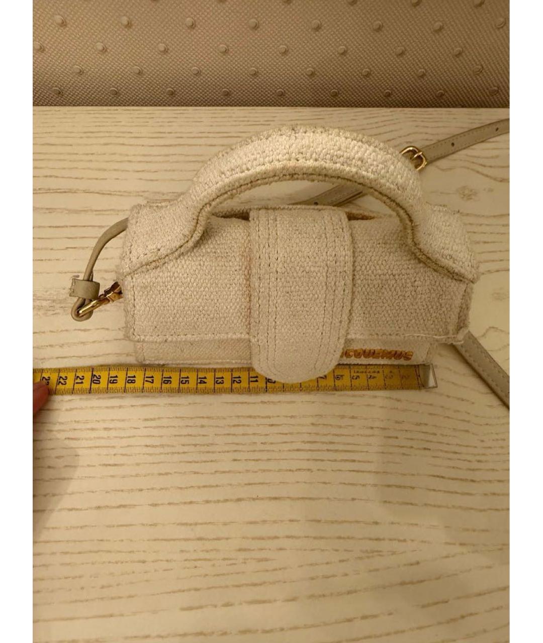 JACQUEMUS Тканевая сумка с короткими ручками, фото 8