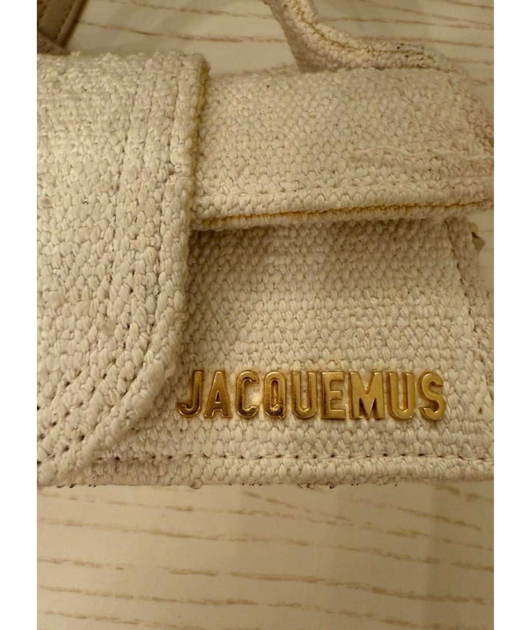 JACQUEMUS Тканевая сумка с короткими ручками, фото 2