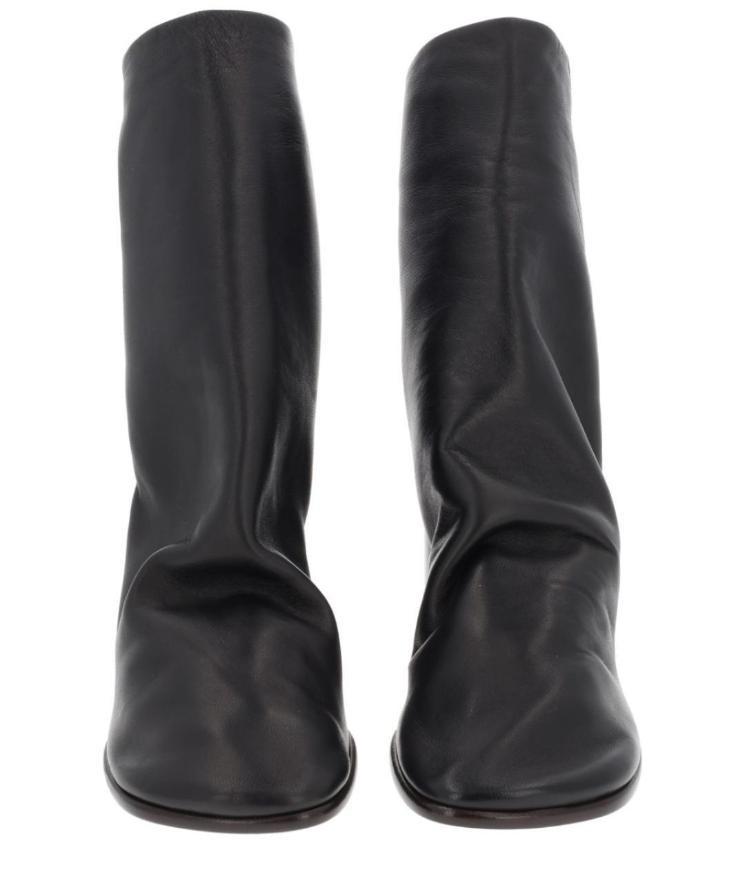 LEMAIRE Коричневые кожаные ботильоны, фото 3