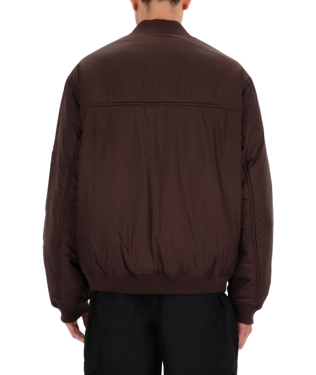 REPRESENT Коричневая полиэстеровая куртка, фото 3
