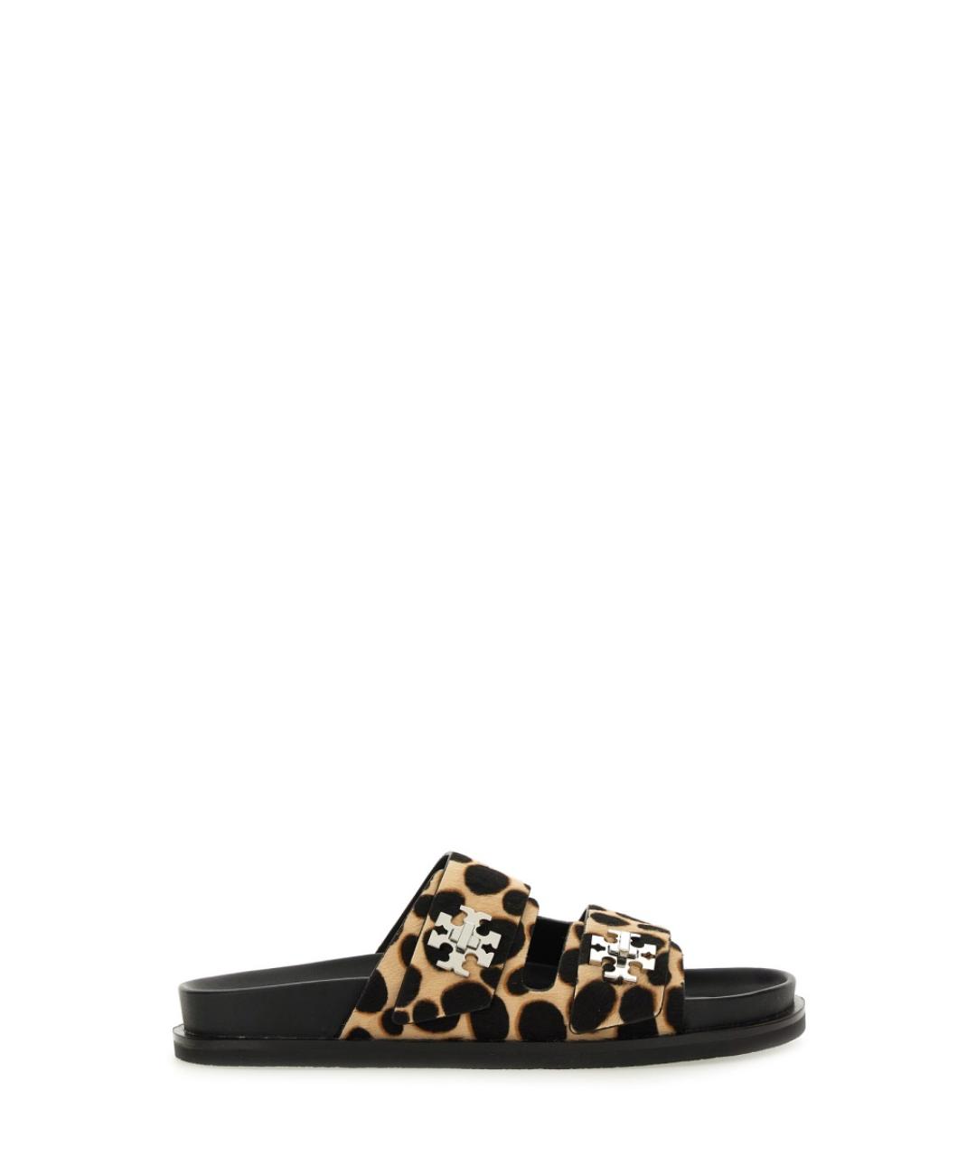 TORY BURCH Мульти кожаные шлепанцы, фото 1
