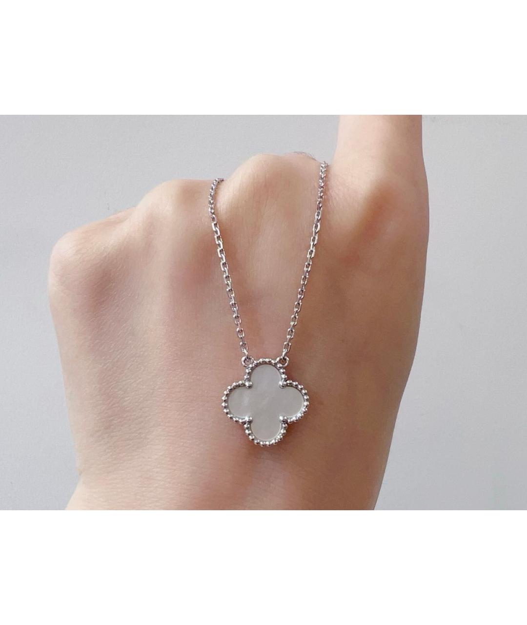 VAN CLEEF & ARPELS Белое колье из белого золота, фото 2