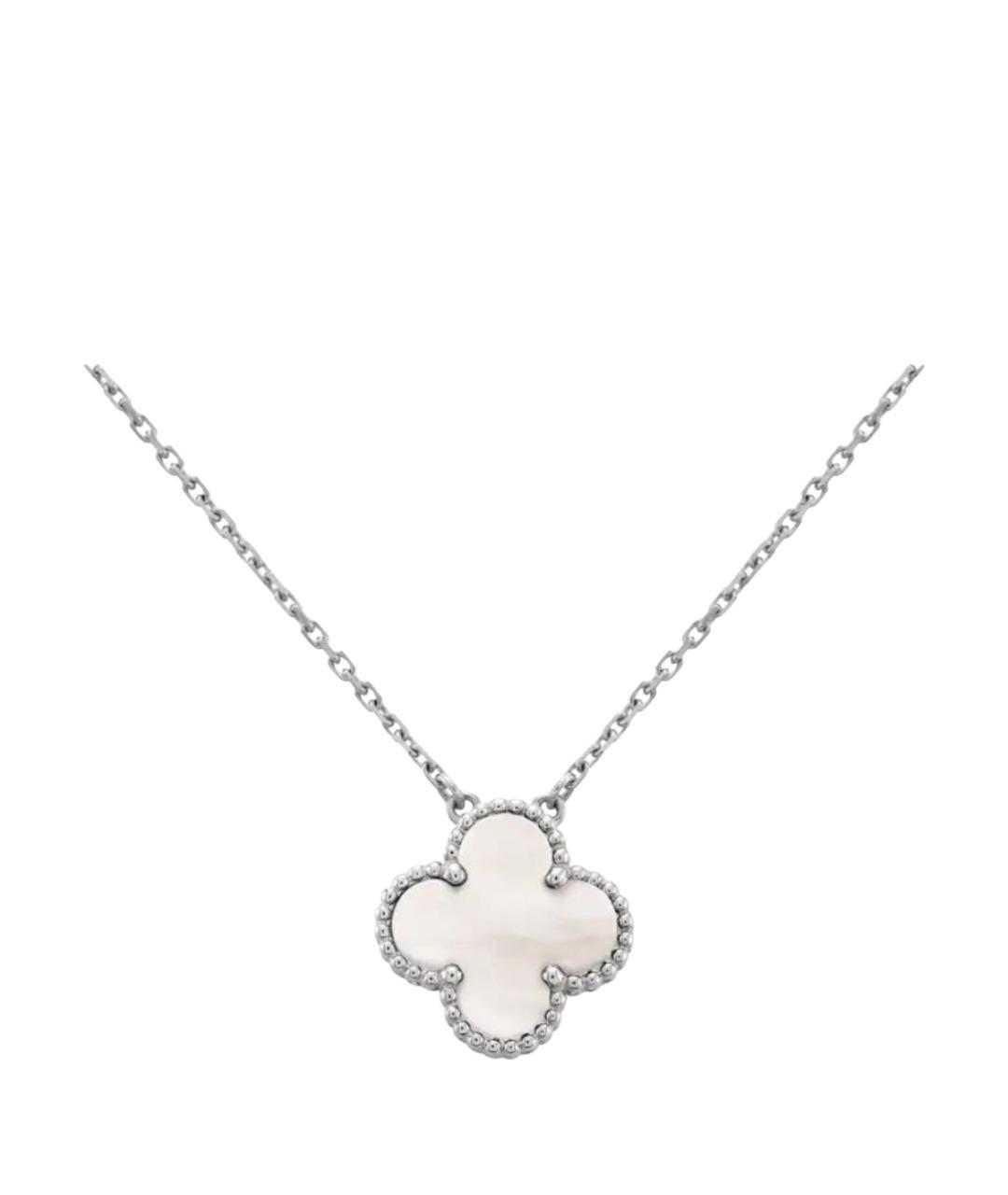 VAN CLEEF & ARPELS Белое колье из белого золота, фото 1