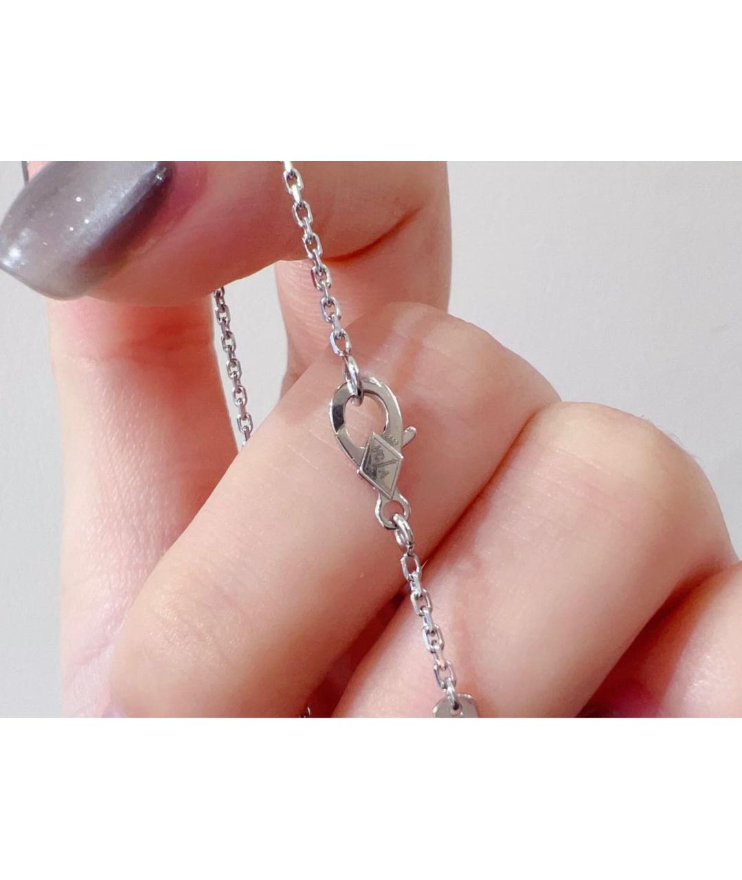 VAN CLEEF & ARPELS Белое колье из белого золота, фото 5