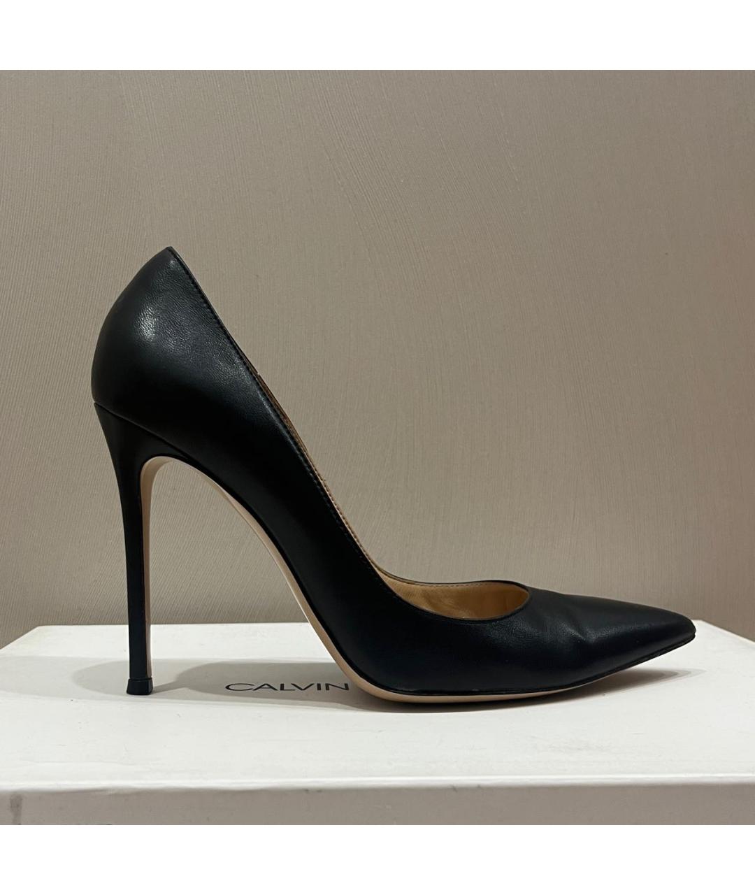 GIANVITO ROSSI Черные кожаные туфли, фото 8