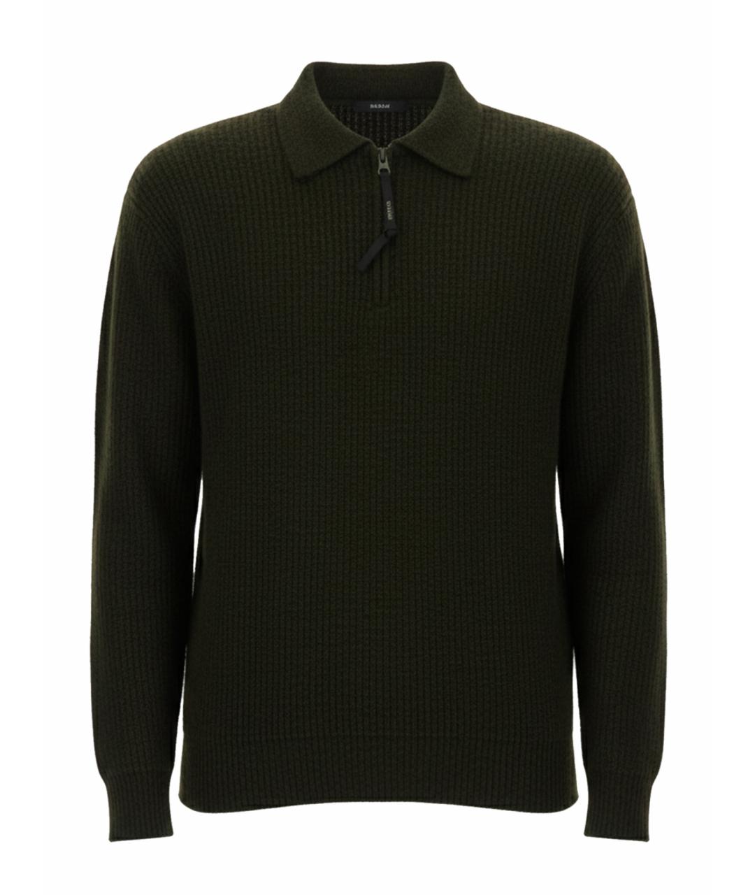 ASPESI Хаки шерстяной джемпер / свитер, фото 1