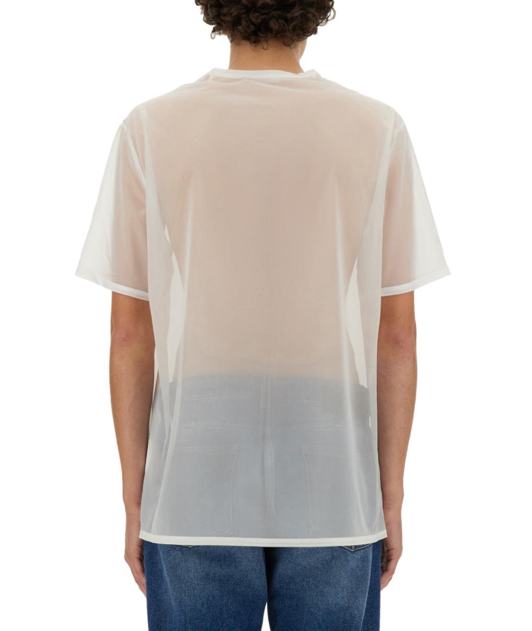 HELMUT LANG Белая футболка, фото 3