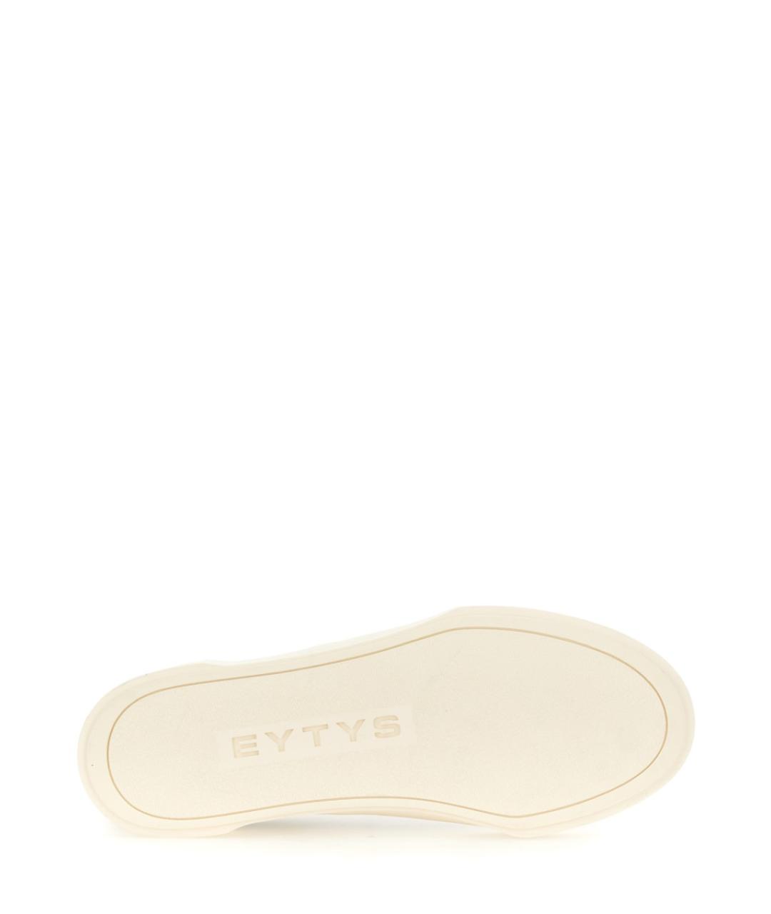 Eytys Черные кожаные низкие кроссовки / кеды, фото 6