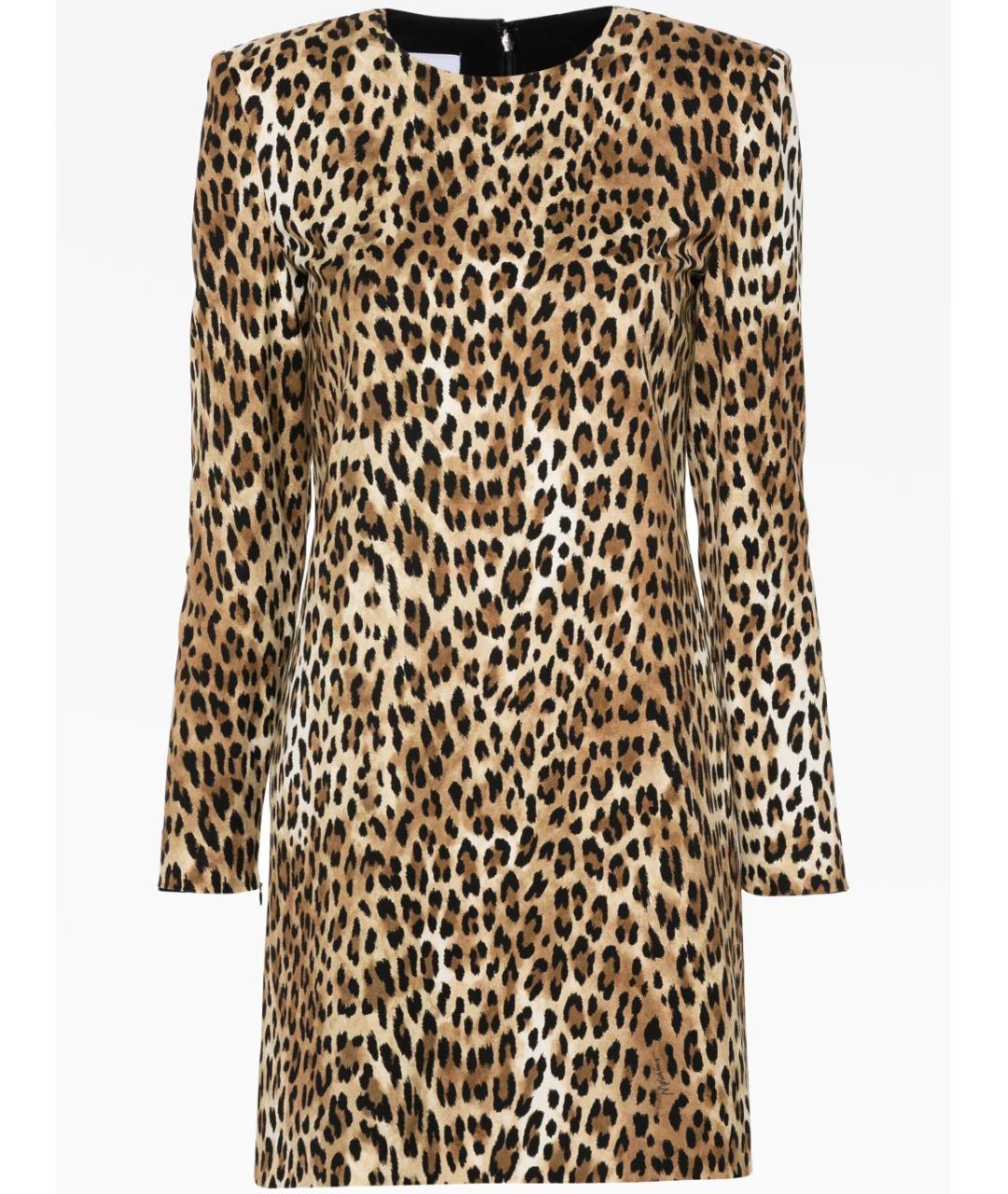 MOSCHINO Мульти вискозное коктейльное платье, фото 6