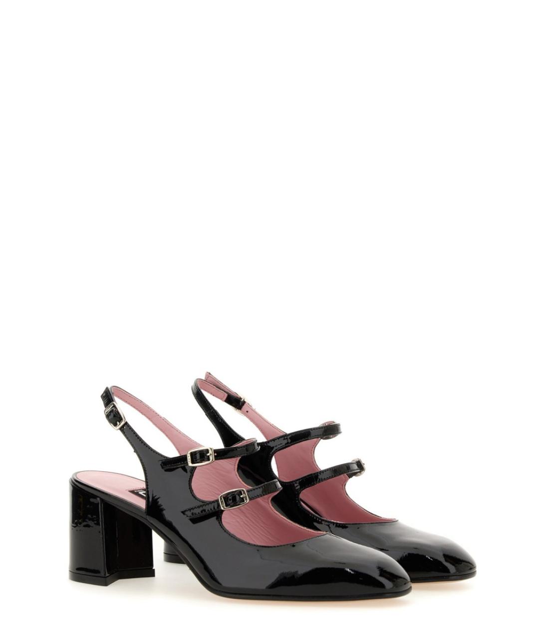 CAREL Черные туфли из лакированной кожи, фото 5