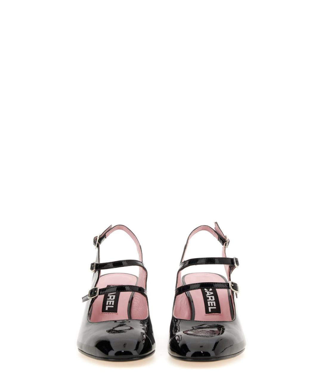 CAREL Черные туфли из лакированной кожи, фото 4