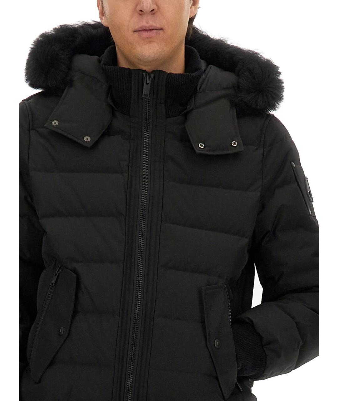 MOOSE KNUCKLES Черный пуховик, фото 6