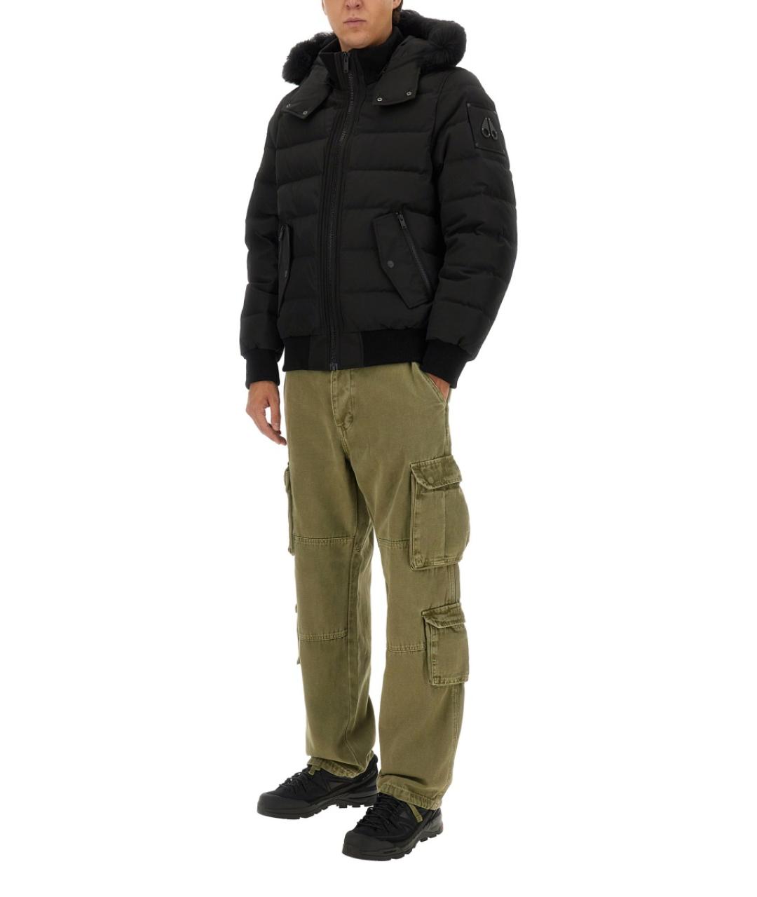 MOOSE KNUCKLES Черный пуховик, фото 4