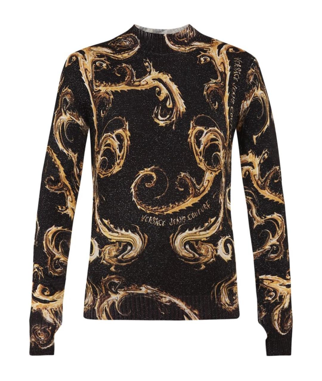 VERSACE JEANS COUTURE Мульти вискозный джемпер / свитер, фото 1