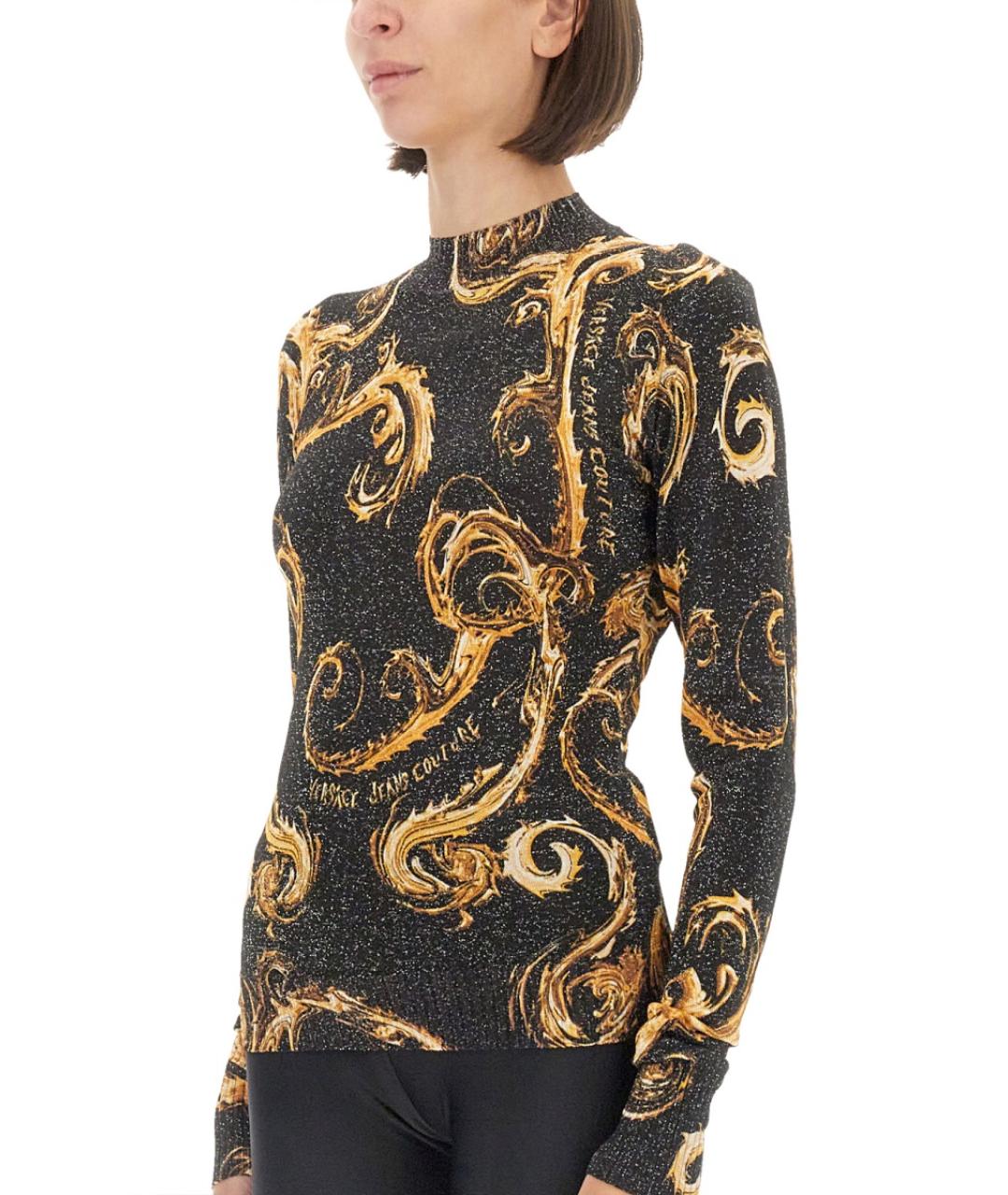 VERSACE JEANS COUTURE Мульти вискозный джемпер / свитер, фото 5