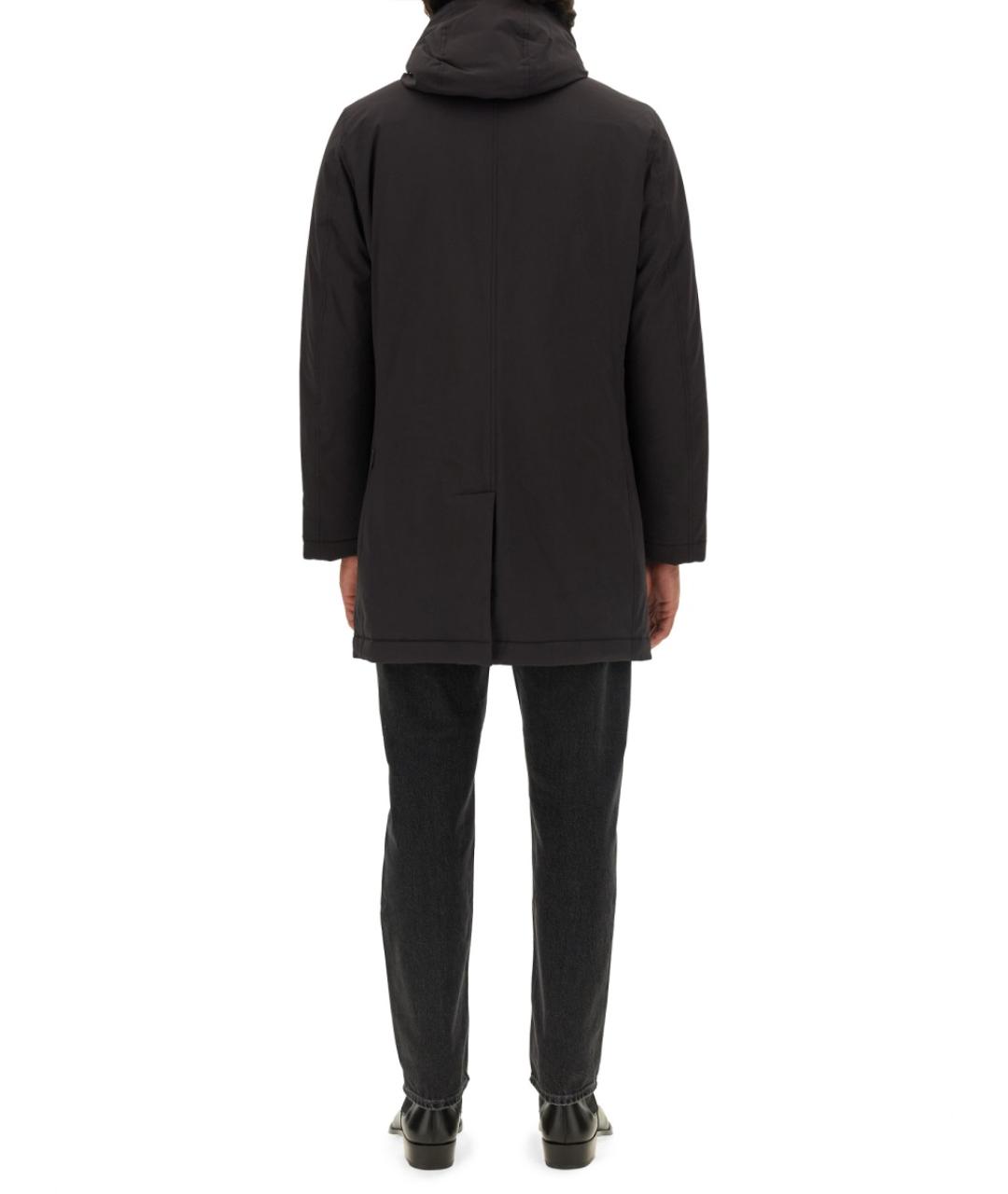 WOOLRICH Черная полиэстеровая куртка, фото 3