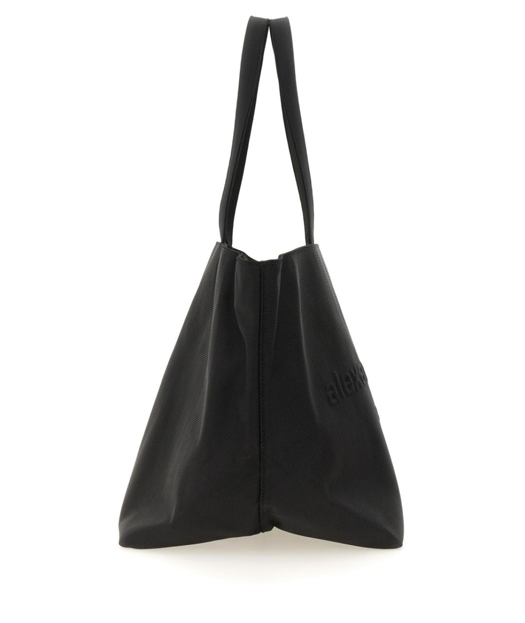 ALEXANDER WANG Черная синтетическая сумка тоут, фото 5