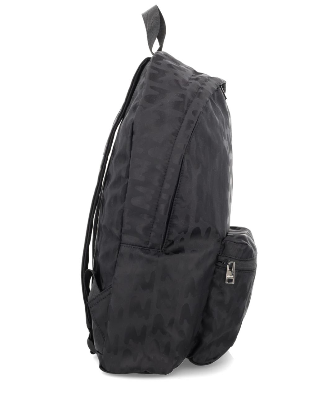 MSGM Черный синтетический рюкзак, фото 3