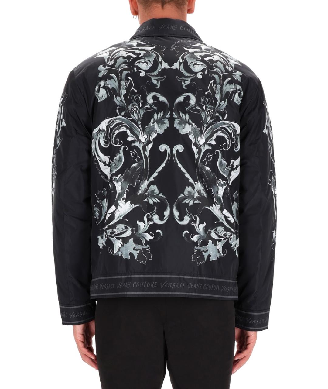 VERSACE JEANS COUTURE Мульти полиэстеровая куртка, фото 5