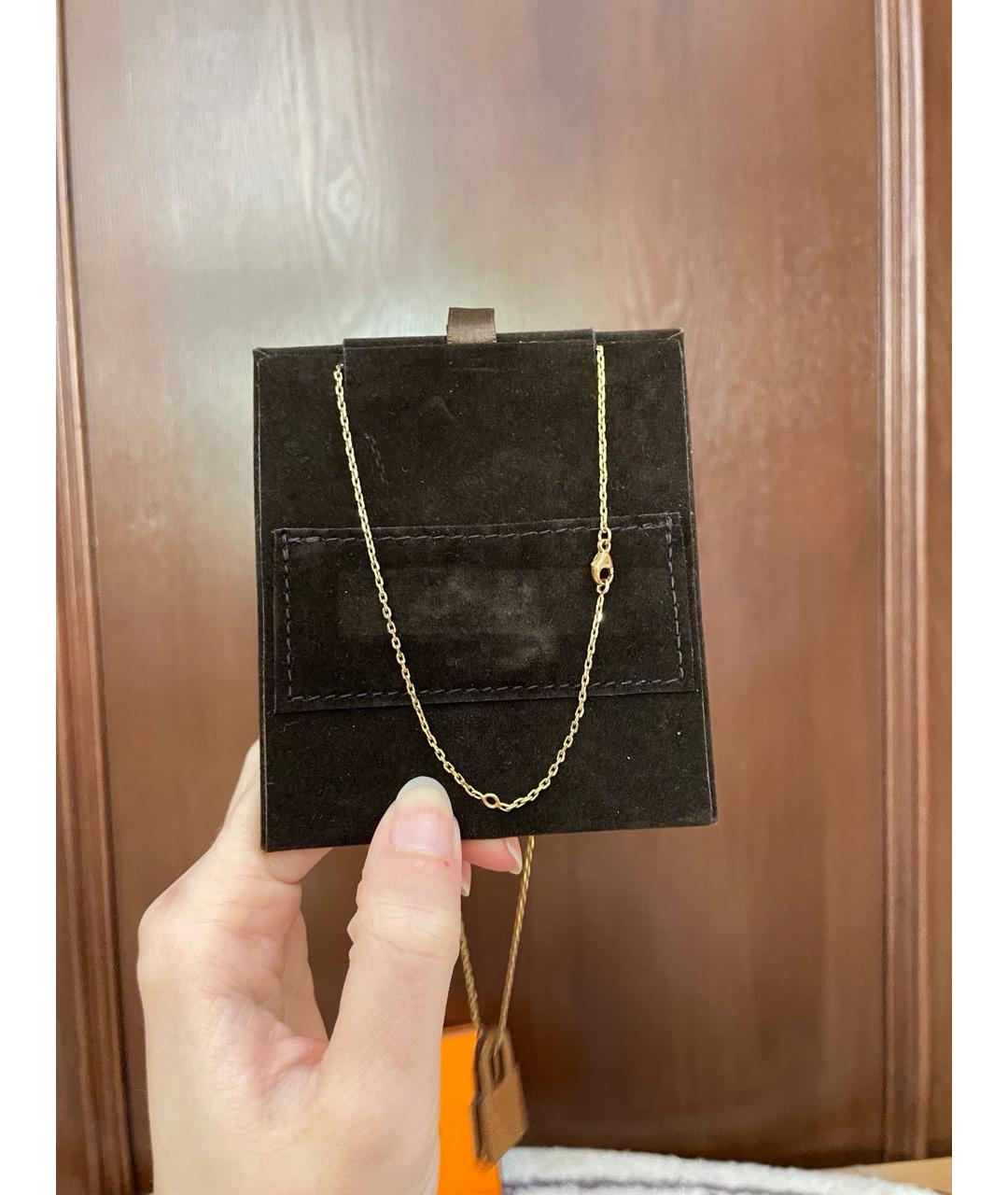 HERMES Коричневое колье, фото 4