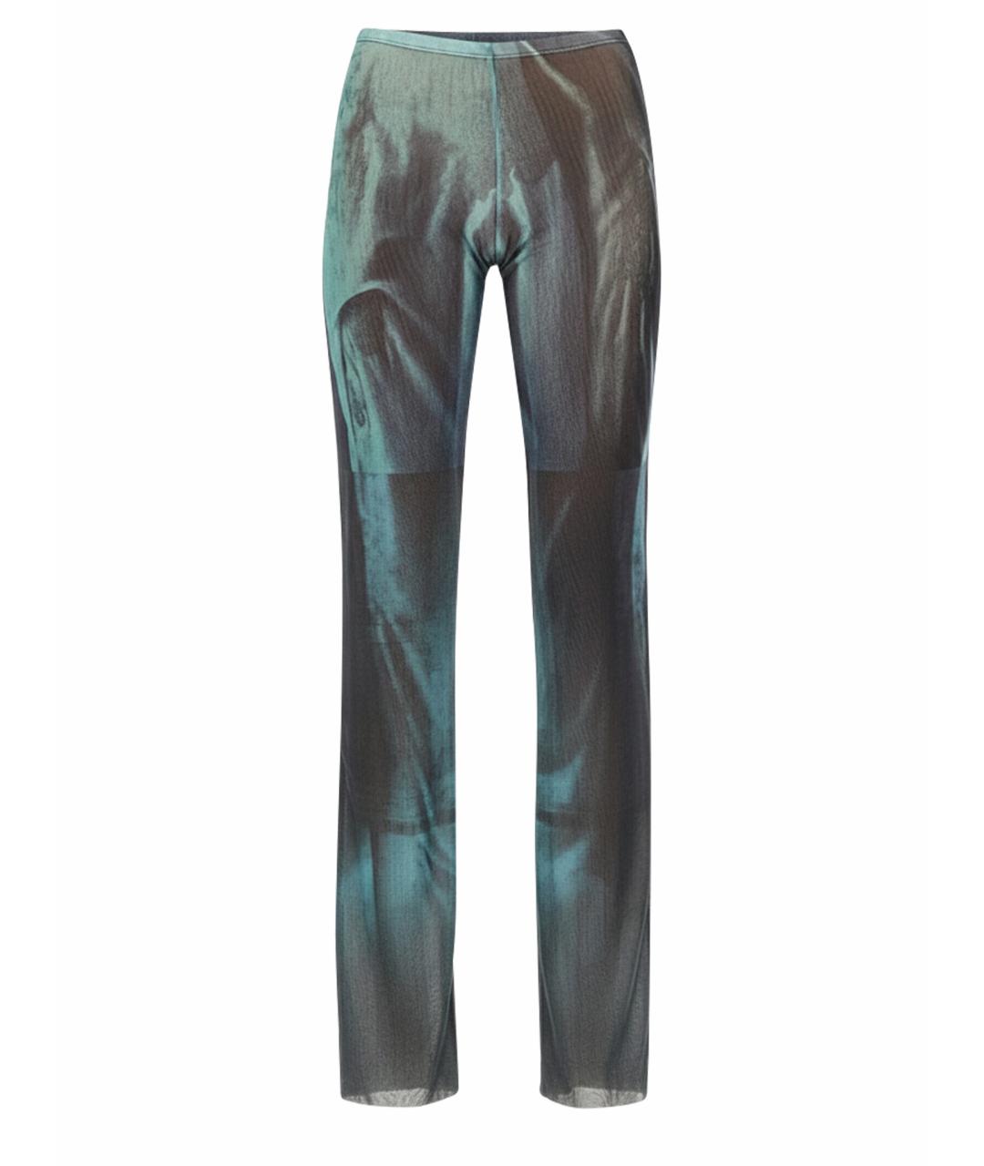 JEAN PAUL GAULTIER Мульти полиамидовые прямые брюки, фото 1
