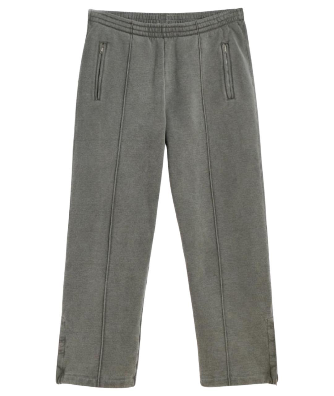OUR LEGACY Серые хлопковые повседневные брюки, фото 1