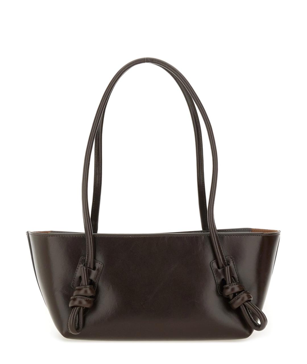 HEREU Коричневая кожаная сумка тоут, фото 2