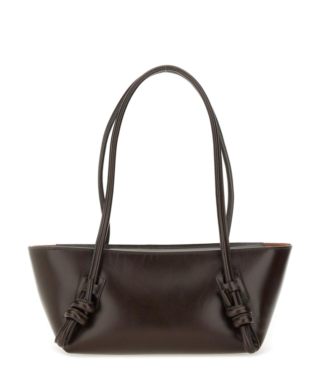 HEREU Коричневая кожаная сумка тоут, фото 1