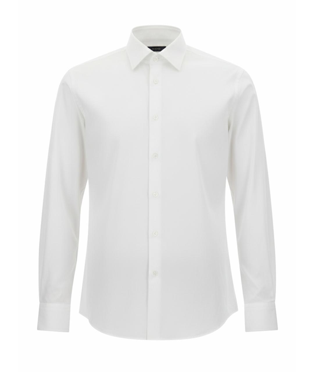 HUGO BOSS Белая хлопковая кэжуал рубашка, фото 1