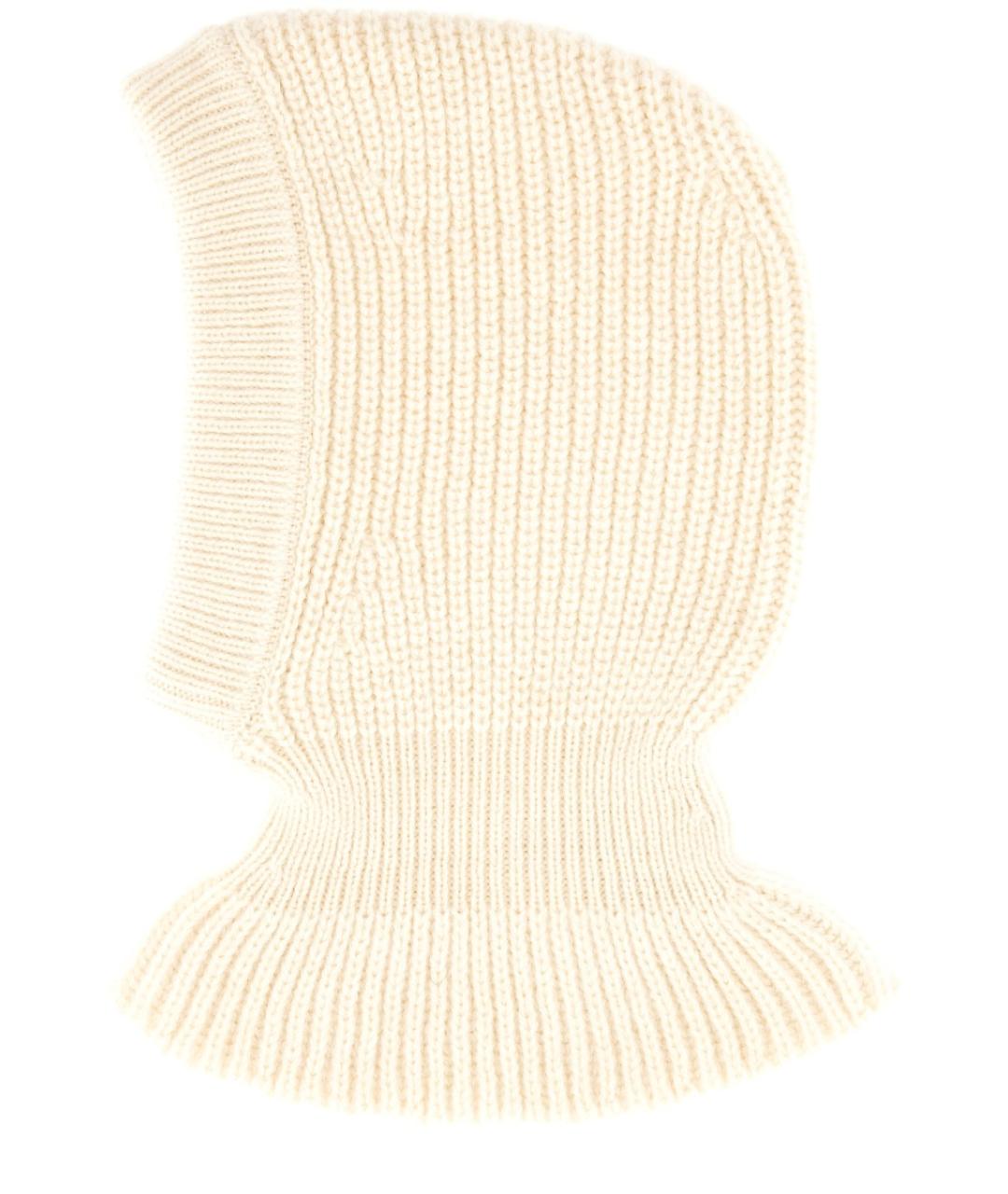 LEMAIRE Белая шерстяная шапка, фото 2